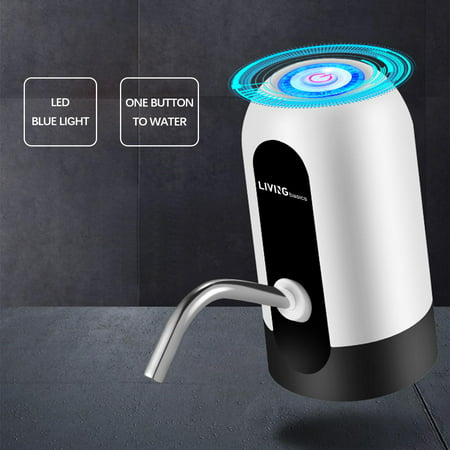 Electric Rechargeable 5-G Water Dispenser USB Charging Water Pump LIVINGbasics